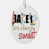 Bakkeraars zijn altijd lekker keramisch ornament (Rechts)