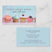 Bakkerbakkersgebak Chef Dessert Catering Visitekaartje (Voorkant / Achterkant)