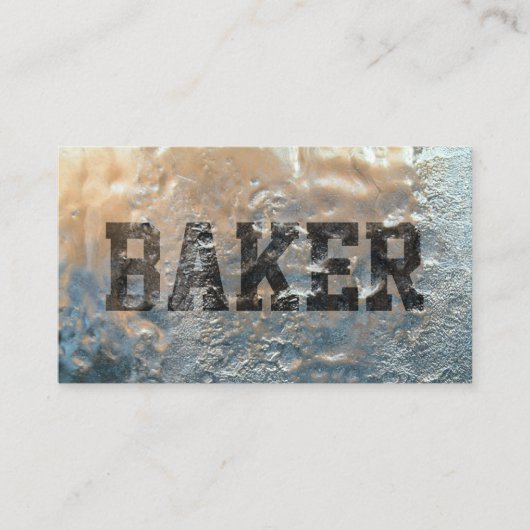 Bakkerbakkerskool, bevroren visitekaartje (Voorkant)