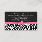 Bakkerdesserts Visitekaartje (Achterkant)