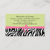 Bakkerdesserts Visitekaartje (Achterkant)