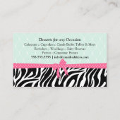 Bakkerdesserts Visitekaartje (Achterkant)