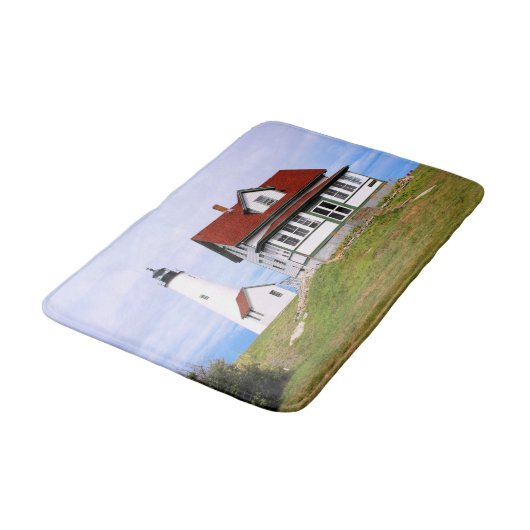 Bakkereilanden vuurtoren, Massachusetts Bath Mat (Gekanteld)