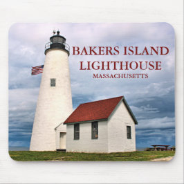 Bakkereilanden vuurtoren, Massachusetts Mousepad Muismat