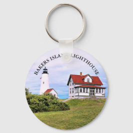 Bakkereilanden vuurtoren, Massachusetts Sleutelhan Sleutelhanger