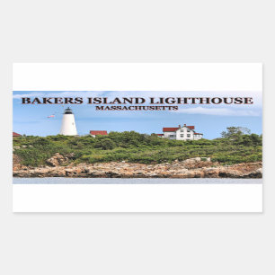 Bakkereilanden vuurtoren, Massachusetts Stickers