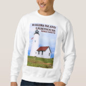 Bakkereilanden vuurtoren, Massachusetts Sweatshirt (Voorkant)
