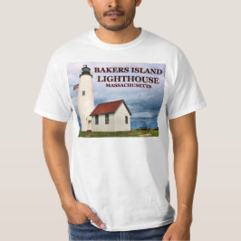 Bakkereilanden vuurtoren, Massachusetts T-Shirt