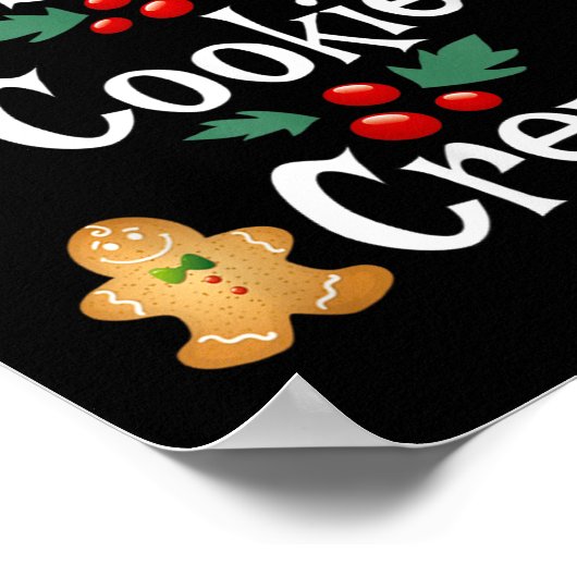 Bakkerekoekjes en bakkerij poster (Hoek)