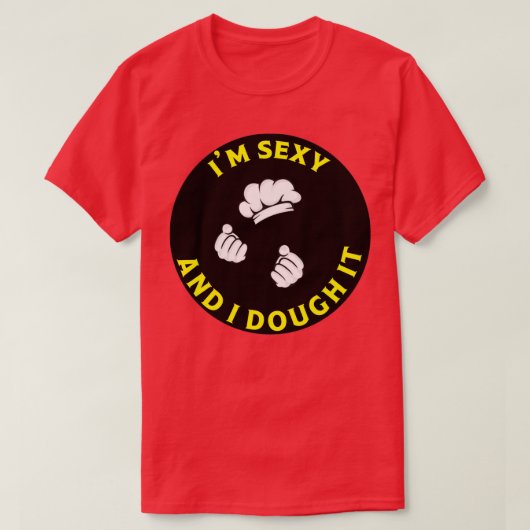 Bakkeres Schort Funny Cake Baker Gifts Bread Maker T-shirt (Design voorkant)