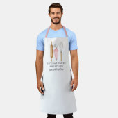 Bakkergebak Waterverf banketbakken Apron Schort (Gedragen)