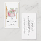 Bakkergebak Waterverf Visitekaartje (Voorkant / Achterkant)