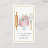 Bakkergebak Waterverf Visitekaartje (Voorkant)