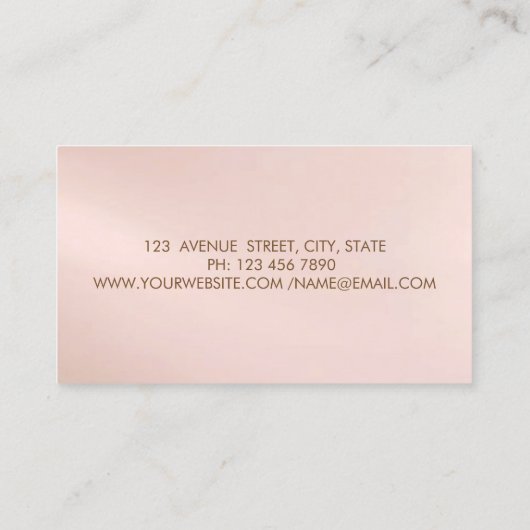 Bakkergereedschap, ventilator, Confetti, penseelst Visitekaartje (Achterkant)