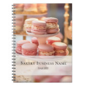 Bakkerij Aangepaste Foto Social Media QR Code Notitieboek (Voorkant)