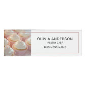 Bakkerij Aangepaste Foto Wit Bedrijf Naambadge (Voorkant)