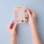 Bakkerij Aangepaste prijslijst Foto Social Media Q Flyer (Hand)