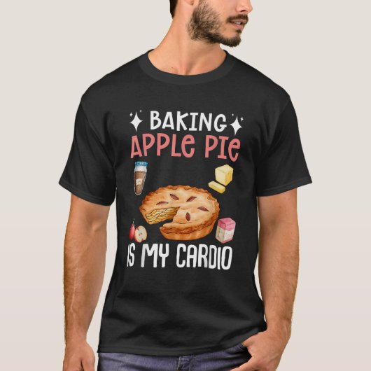 Bakkerij Apple Lover Apple Pie T Shirt (Voorkant)