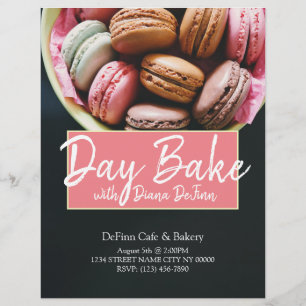 Bakkerij Bak Event Café Chef Flyer