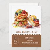 Bakkerij Bake evenement Kaart (Voorkant / Achterkant)