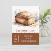 Bakkerij Bake evenement Kaart (Staand voorkant)