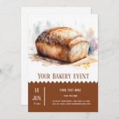 Bakkerij Bake evenement Kaart (Voorkant / Achterkant)