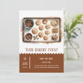 Bakkerij Bake evenement Kaart (Staand voorkant)