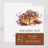 Bakkerij Bake evenement Kaart (Voorkant / Achterkant)