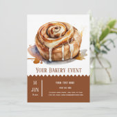 Bakkerij Bake evenement Kaart (Staand voorkant)