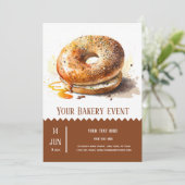 Bakkerij Bake evenement Kaart (Staand voorkant)