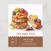 Bakkerij Bake flyer (Voorkant)