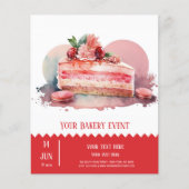 Bakkerij Bake flyer (Voorkant)