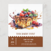 Bakkerij Bake flyer (Voorkant)