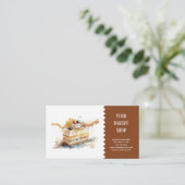 Bakkerij Bake visitekaartje (Staand voorkant)