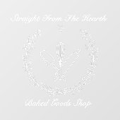 Bakkerij Bakken Bakkerijproducten Zakelijk Raamsticker (Vel)