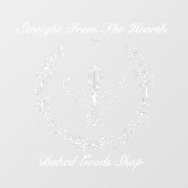 Bakkerij Bakken Bakkerijproducten Zakelijk Raamsticker (Vel)