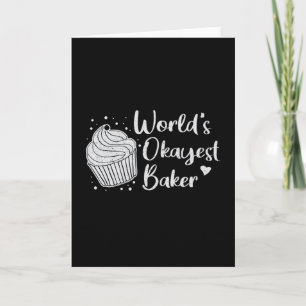 Bakkerij bakken Bakkersbrood Bake Cake cadeau idee Kaart