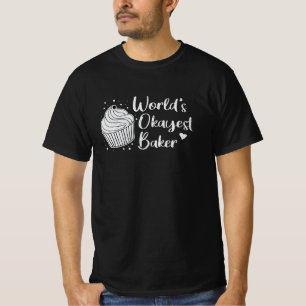 Bakkerij bakken Bakkersbrood Bake Cake cadeau idee T-shirt