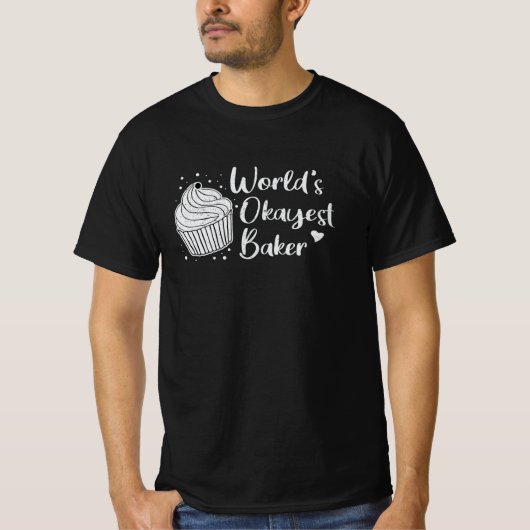 Bakkerij bakken Bakkersbrood Bake Cake cadeau idee T-shirt (Voorkant)