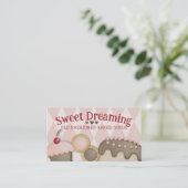 Bakkerij bakken cupcake koekjes cake gebakken goed visitekaartje (Staand voorkant)