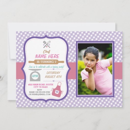 Bakkerij Bakken Elke Leeftijd Verjaardagsfeest Mei Kaart (Voorkant)