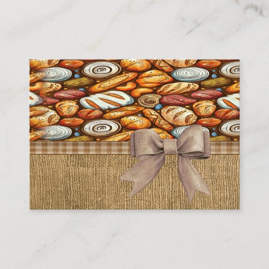 Bakkerij / Bakken Visitekaartje (Voorkant)