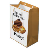 Bakkerij Bakkerij Banketbakker Medium Cadeauzakje (Achterkant Gekanteld)