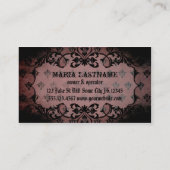  bakkerij bakkerij elegant voor damasbakkerij visitekaartje (Achterkant)