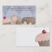 bakkerij bakkerij koekjes koekjes taart business c visitekaartje (Voorkant / Achterkant)