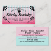 Bakkerij bakkerijkoek bakkerij visitekaartje (Voorkant / Achterkant)