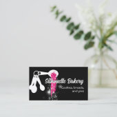 Bakkerij bakkerijkoskoek, met spoelmantel visitekaartje (Staand voorkant)