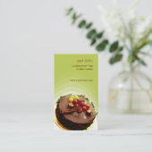 Bakkerij, bakkers visitekaartjes (Staand voorkant)