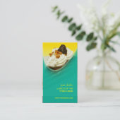 Bakkerij, bakkers visitekaartjes (Staand voorkant)