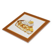 bakkerij Banaan creme home business crafting Tegeltje (Zijkant)